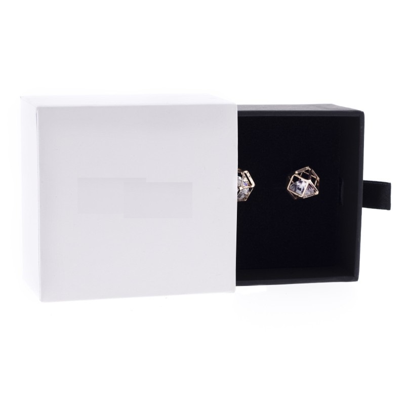 Caja BIP Luxe pendientes + cadena/colgante 73x69x39 mm.